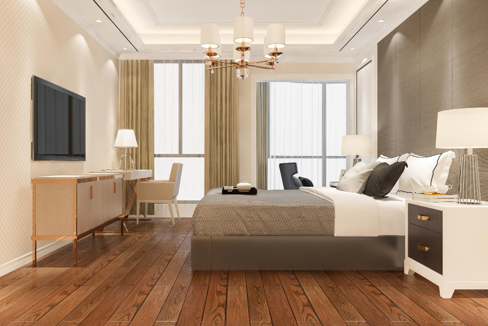 Bedrooms interiors