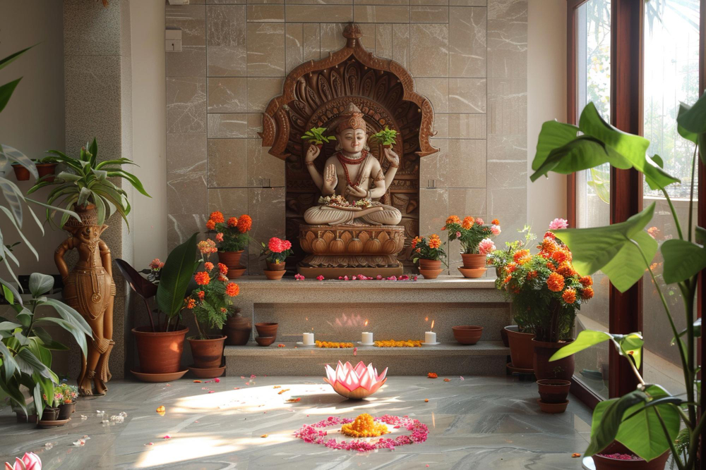 Pooja rooms interiors