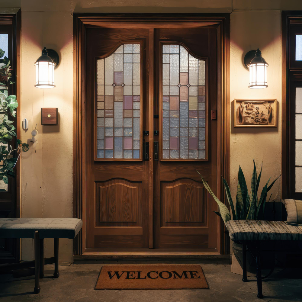 Wooden doors and windows