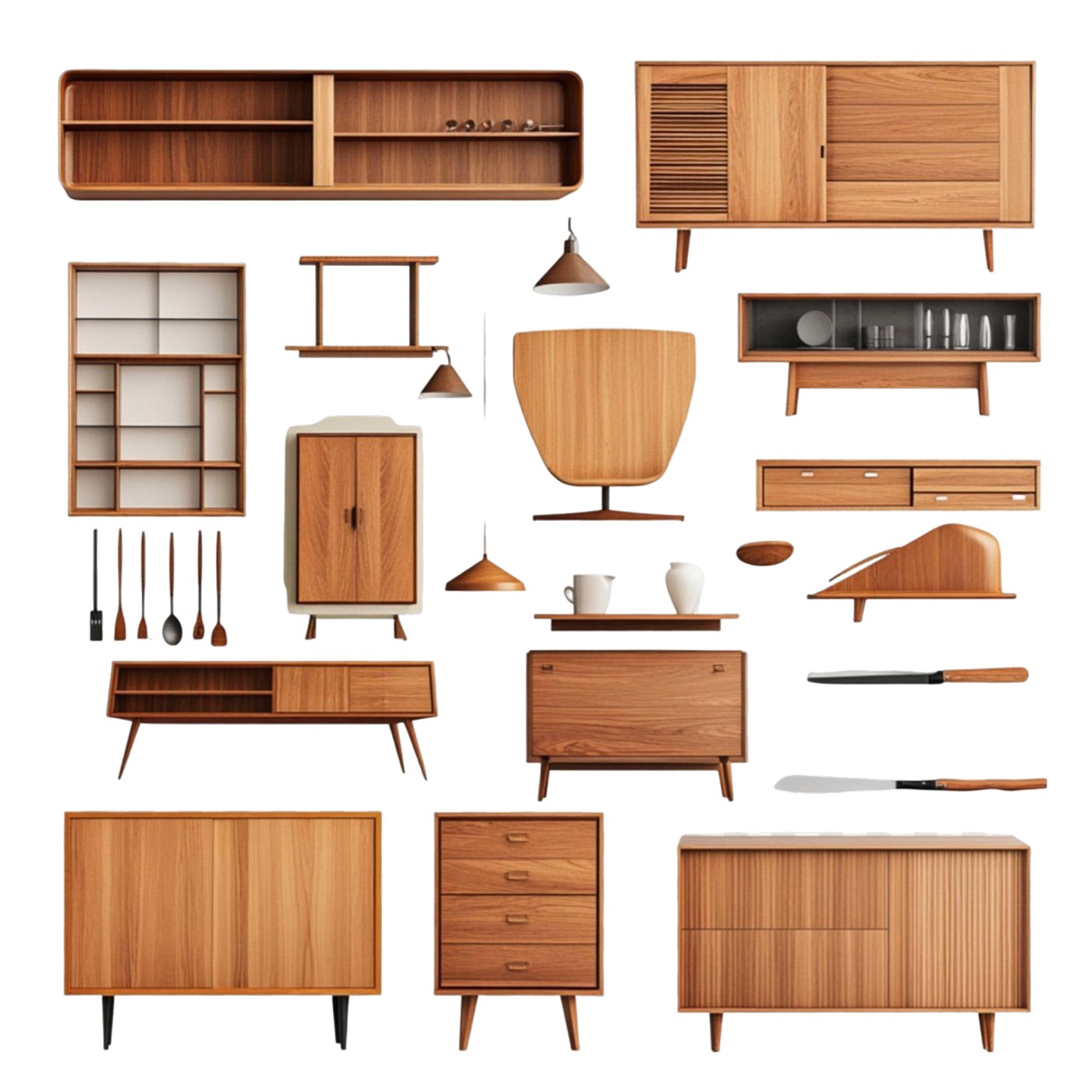 Wooden furniture collection